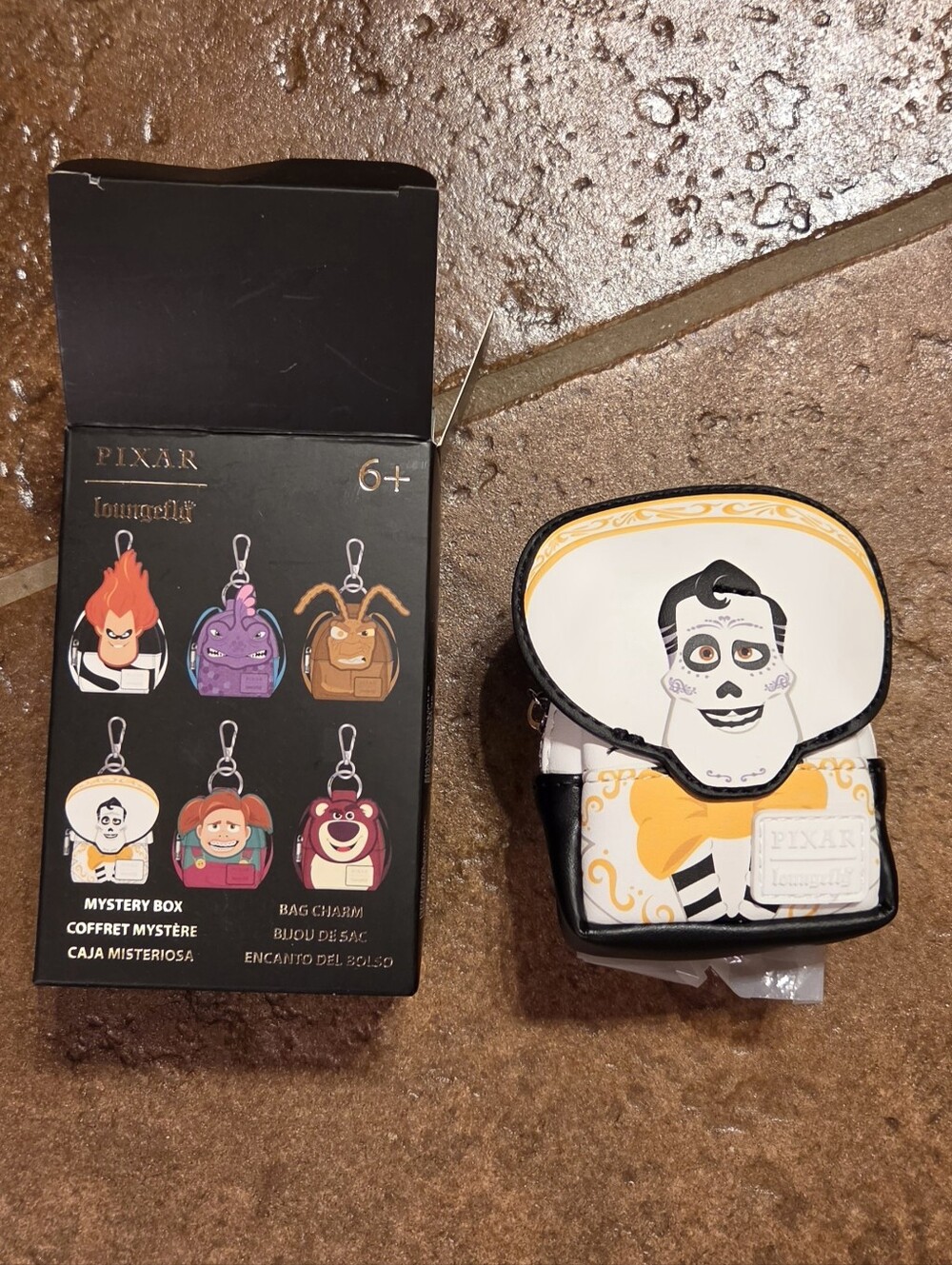 Loungefly Pixar Rivals Cosplay Mystery Mini Backpack Keychain Charm - Ernesto